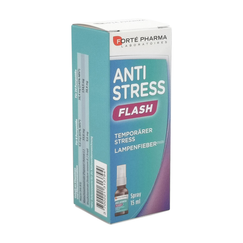 ANTISTRESS FLASH Pumpspray Bei Stress Lampenfieber Mit