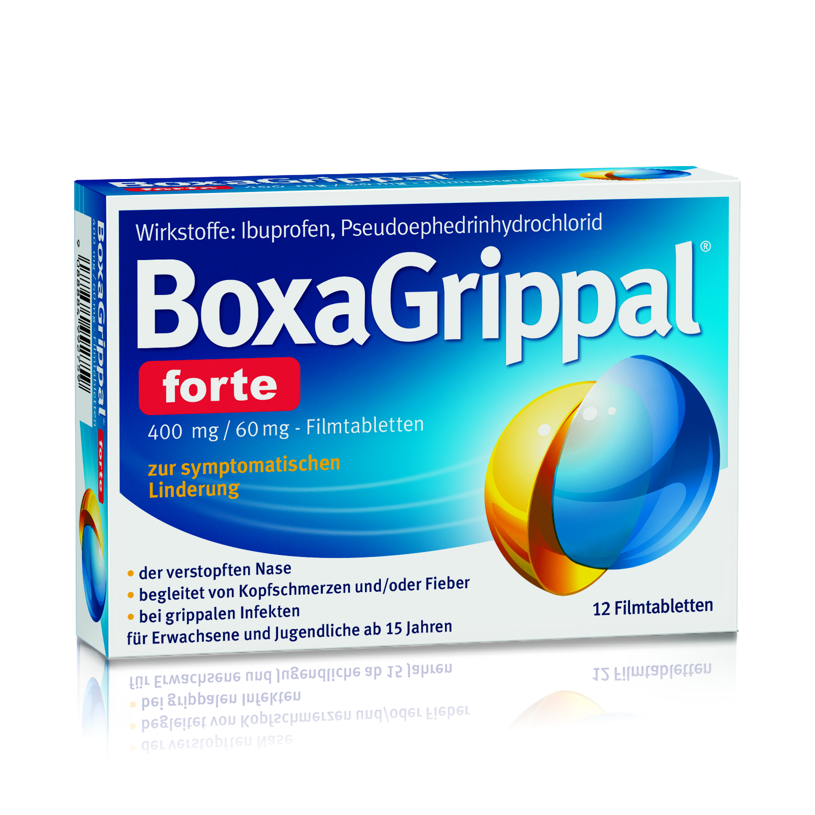 BoxaGrippal Forte 400 Mg/60 Mg Filmtabletten - Esplanade-Apotheke